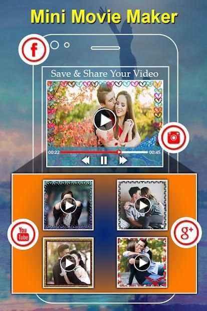 Mini Movie Maker स्क्रीनशॉट 1