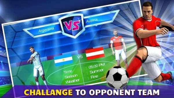 Soccer 2018-19:Football Game screenshot 2