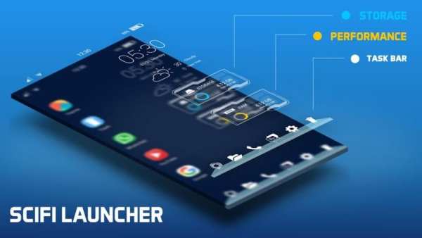 Star SciFi Launcher screenshot 2