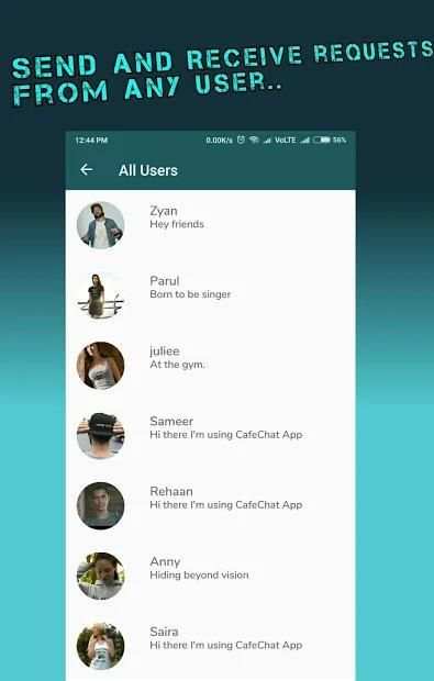 Cafechat screenshot 5