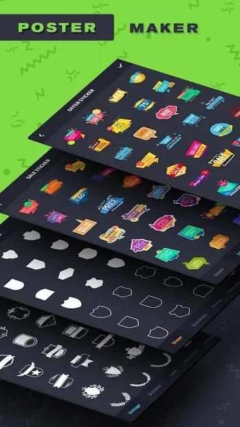 Poster Maker – Canvas, Add Text to Photos, Over स्क्रीनशॉट 1