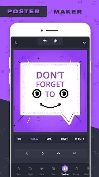 Poster Maker – Canvas, Add Text to Photos, Over स्क्रीनशॉट 4