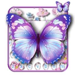 Colorful Butterfly Keyboard Theme