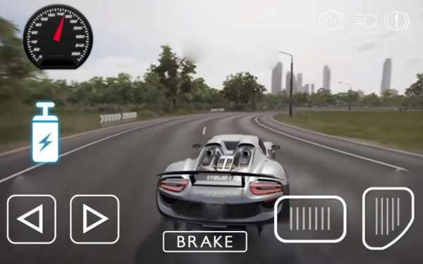 Car Racing Spyder Simulator screenshot 1