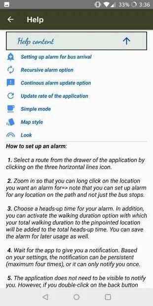 My Bus Tracker: Real time bus tracking application screenshot 1