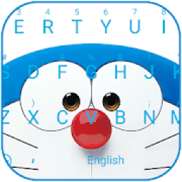ikon Blue Robot Cat Theme&amp;Emoji Keyboard