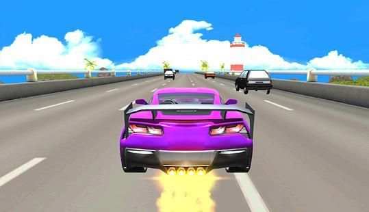Grand Racing For Car : Endless Track Traffic screenshot 1