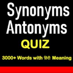 Synonyms Antonyms with Quiz