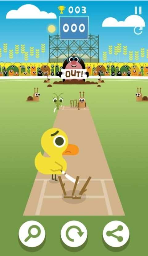 Doodle Cricket स्क्रीनशॉट 1