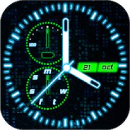 Hologram Simulator Clock LWP 1.0s