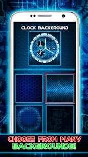 Hologram Jam Wallpaper Hidup Simulator screenshot 6