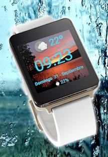 Beautiful Weather Watch Face screenshot 10