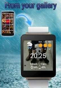Beautiful Weather Watch Face screenshot 15