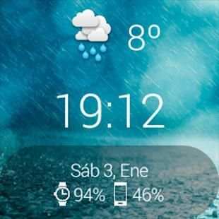 Beautiful Weather Watch Face screenshot 7