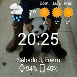 Beautiful Weather Watch Face screenshot 5