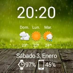 Beautiful Weather Watch Face screenshot 4