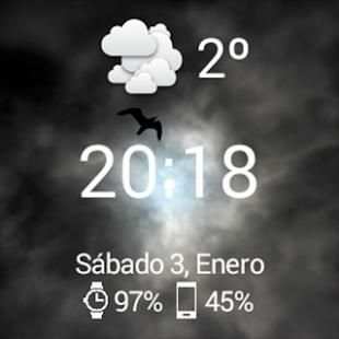 Beautiful Weather Watch Face screenshot 2