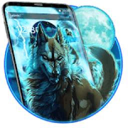 Icy Thunder Wolf Theme 1.1.3