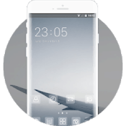 ikon air plane clean fresh theme