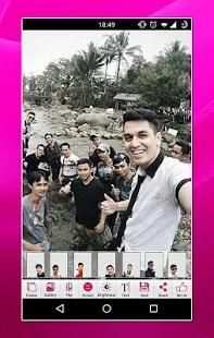 Edit Foto Artis Top Indo screenshot 5