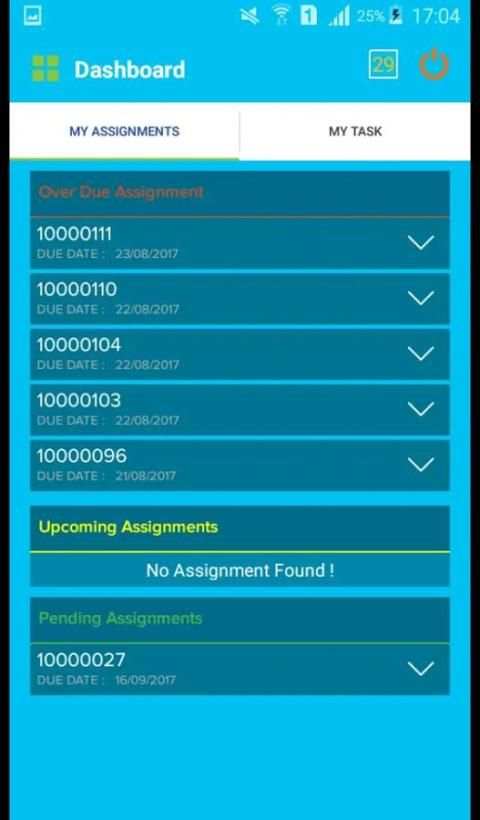 MyTaskApp स्क्रीनशॉट 2