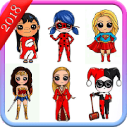 Drawing Cute Girls आइकन