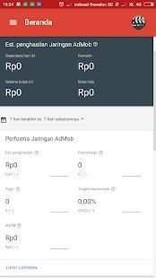 Google AdMob screenshot 1