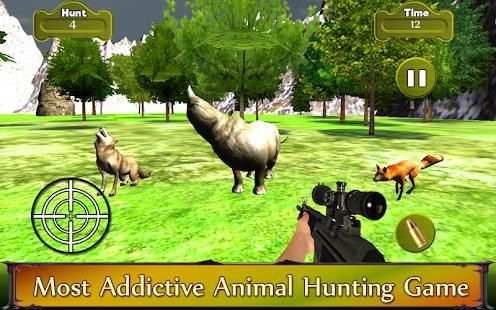 ANIMAL HUNTER SNIPER SHOOTER screenshot 1