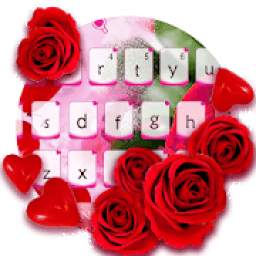 Love Rose Keyboard Theme 10001003