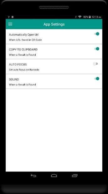QR-Barcode Scanner screenshot 1
