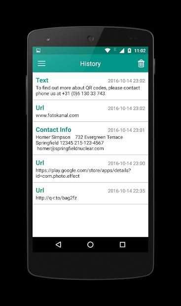 QR-Barcode Scanner screenshot 8