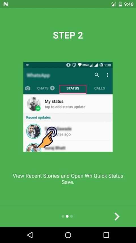 Wh Quick Status Save स्क्रीनशॉट 6