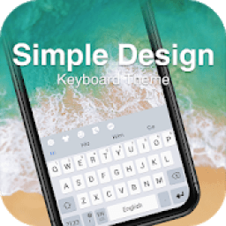 Simple Design Keyboard Theme आइकन
