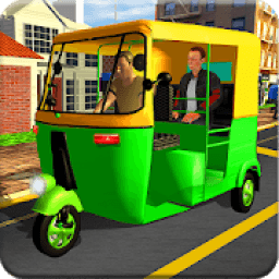 ikon City Rickshaw Driver - Tuk Tuk Driving Simulator