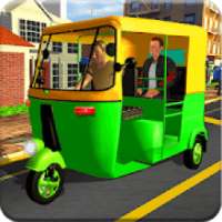 City Rickshaw Driver - Tuk Tuk Driving Simulator