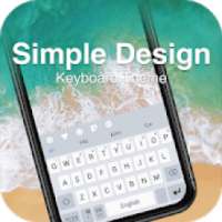 Simple Design Keyboard Theme