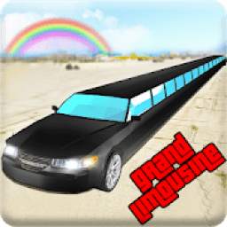 Luxury Limo Taxi Driver City : Limousine Driving