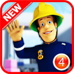 Sam Hero Fireman Mission 4 - Free आइकन