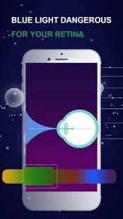 Blue Light Filter : Screen time & Clock screenshot 1