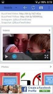 Multi for Facebook screenshot 1