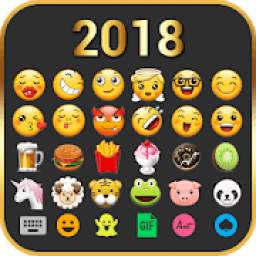 Emoji Keyboard Cute Emoticons - Theme, GIF, Emoji