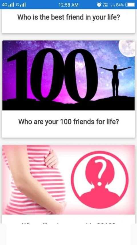 Facebook quizzstar screenshot 1