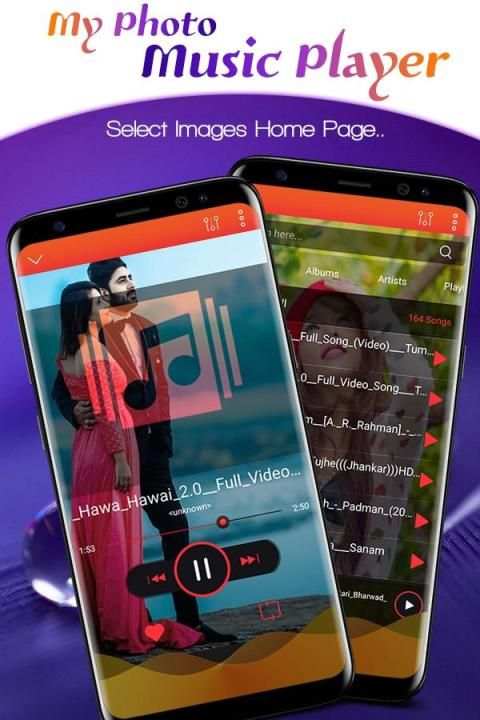 My Photo Music Player 2018 - Max Player 2018 screenshot 2