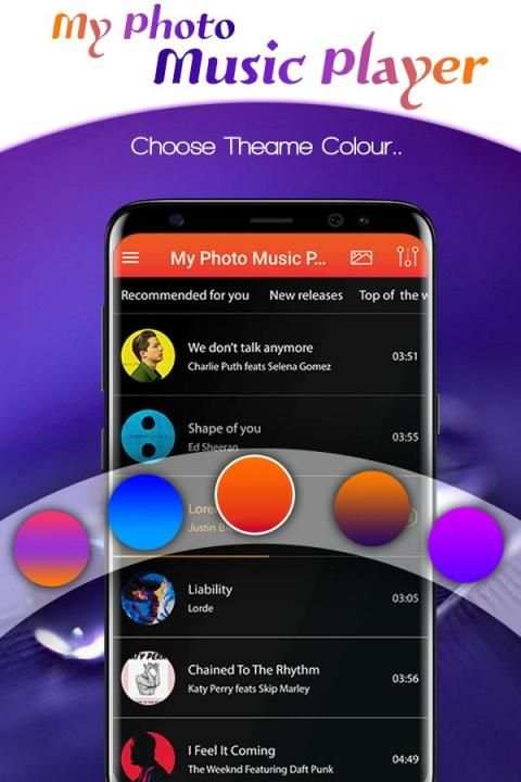 My Photo Music Player 2018 - Max Player 2018 screenshot 1