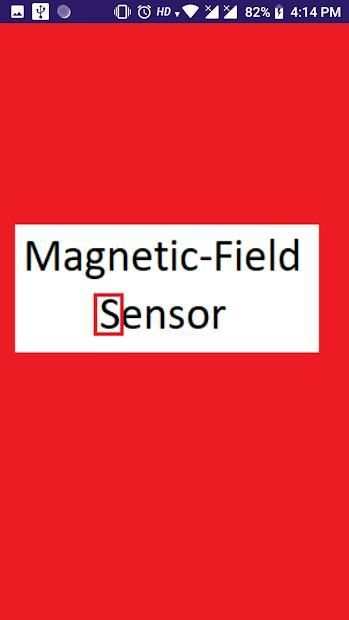 Magnetic Field Sensor screenshot 1