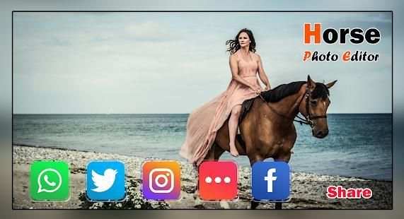 Horse Photo Editor screenshot 1