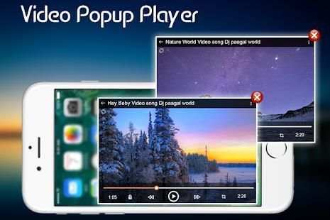 Video Popup Player - Floating Video Player screenshot 4