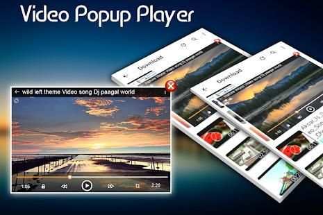Video Popup Player - Floating Video Player screenshot 3