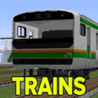 Trains Mod for MCPE