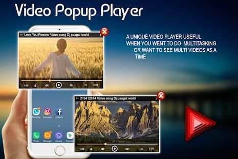 Video Popup Player - Floating Video Player screenshot 2